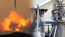Fallida prueba de motor de la empresa aeronáutica SpaceX culmina en gigantesca explosión
