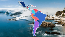Un único país de América Latina con acceso a 3 océanos y territorios en 3 diferentes continentes