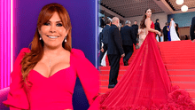 Magaly Medina elogia a Natalie Vértiz en Cannes: "Una de las modelos latinas que brilló"