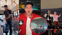 Ignacio Baladán cumplió sueño a músico callejero al hacerlo cantar con ‘Piso 21’ en el Estadio Nacional