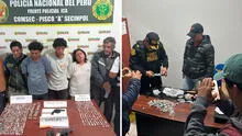 Ica: clan familiar abastecía de cocaína y marihuana a bandas criminales en Pisco