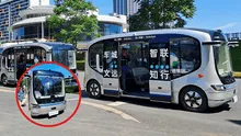 Sin conductor y totalmente eléctrico: así son los buses inteligentes que revolucionan el transporte en China