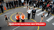Simulacro Nacional Multipeligro 2024: miles de ciudadanos y escolares participaron de la actividad