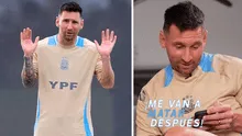 Messi revela por qué borra los mensajes de WhatsApp: "Me van a matar después"