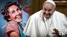 ¡'Doña Florinda' junto al papa Francisco! Sumo pontífice recibirá a más de 100 humoristas en El Vaticano