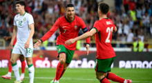 Con doblete de Cristiano Ronaldo, Portugal venció 3-0 a Irlanda en amistoso internacional