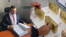 Incautan 9 lingotes de oro valorizados en 3 millones de dólares en Arequipa: serán entregados al Estado