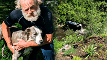 La historia del heroico perro que corrió 6 km para buscar ayuda y salvar la vida de su dueño tras caer en un barranco