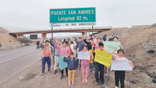 Peligro en Cañete: posible colapso de puente podría aislar a más de 5.000 habitantes