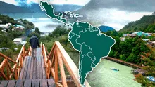 Conoce el curioso pueblo de América Latina donde solo te trasladas caminando por puentes de madera