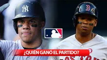 RESULTADO de New York Yankees vs. Boston Red Sox HOY: marcador del juego con Juan Soto por la MLB 2024