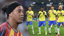 Jugador de la selección brasileña le respondió con todo a Ronaldinho: "Le pidió entradas a Vini"