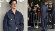 Jaehyun, de NCT, deslumbra en el desfile de Prada SS25 y causa furor entre sus seguidores