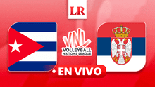 ¡Se les escapa el triunfo! Cuba cae 3-2 ante Serbia en la Liga de Naciones de Vóley 2024