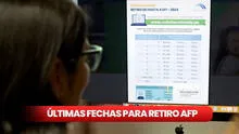 Descubre el cronograma de fechas para solicitar retiro de AFP: ¿cuándo te corresponde? Te decimos