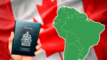 Los ÚNICOS países de Sudamérica cuyos ciudadanos pueden viajar a Canadá SIN VISA y residir por 6 meses