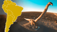 El país de Sudamérica que cuenta con el monumento al dinosaurio más grande del mundo: pesa 15 toneladas