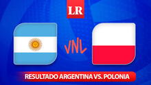 Resultado Argentina vs. Polonia vóley EN VIVO: ¿cómo quedó el MARCADOR por la Volleyball Nations League?