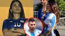 Antonela Roccuzzo, esposa de Lionel Messi, vivió INCÓMODO momento en el partido de Argentina vs. Canadá