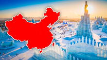 La increíble "ciudad de hielo" de China que presenta un festival internacional y recibe miles de turistas a -38°C