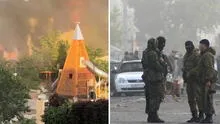 Al menos 9 muertos dejan atentados en Rusia contra una sinagoga, una iglesia y un retén policial