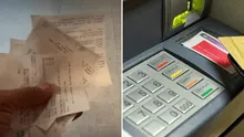 Delincuentes usaban vouchers de cajeros automáticos para obtener huellas dactilares y robar dinero