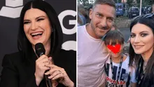 Laura Pausini se luce junto a su sobrino fanático de Alianza Lima con camiseta autografiada por Francesco Totti