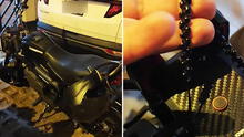 Peruano encuentra un anillo y una pulsera negra en su moto y causa inquietud en redes: “¿Brujería?”