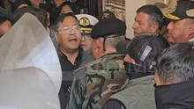 Luis Arce se pone cara a cara con líder militar tras intento de golpe de Estado en Bolivia