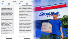 Alertan nueva modalidad de estafa: usan nombre de Serpost para robar datos personales