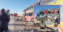 Tragedia en Puno: 3 muertos y 27 heridos deja choque entre dos buses interprovinciales