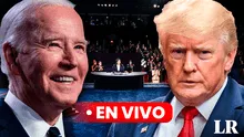 Debate presidencial 2024 HOY: sigue EN VIVO la disputa entre Joe Biden y Donald Trump en Estados Unidos