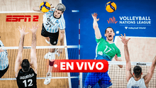 [ESPN 2 EN VIVO Vóley] Argentina vs. Eslovenia ONLINE, cuartos de final VNL 2024: ¿a qué hora y dónde ver el partido?