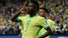 ¡Con doblete de Vinícius! Brasil superó 4-1 a Paraguay en el duelo por Copa América