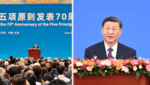 Xi Jinping sobre los 70 años de los 5 Principios de Coexistencia Pacífica: No pasan de moda y brillan con más fuerza