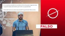 Nayib Bukele no acusó en X a Luis Arce de "organizar un golpe de Estado para subir su popularidad"