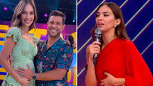 ¿Natalie Vértiz confirma su tercer embarazo? Modelo sorprendió con tierno gesto en pleno programa EN VIVO