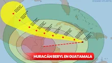 Huracán Beryl TRAYECTORIA en Guatemala: por dónde viene, alertas y pronóstico, según INVUMEH