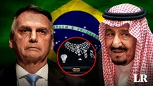 Jair Bolsonaro es acusado de lavado por joyas que Arabia Saudita entregó a la Presidencia de Brasil