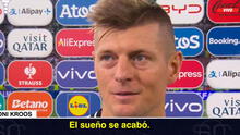 Kroos y su desgarrador mensaje tras retirarse del fútbol con una eliminación: "El sueño se acabó"