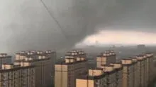 China: reportan al momento cinco muertos y 83 heridos tras paso de tornado