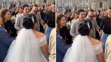 Italianos causan furor al bailar huaylas en matrimonio huancaíno y dicen: "Sacaron los permitidos"