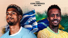 Resultado Uruguay vs. Brasil: ¿quién ganó le duelo por los cuartos de final de la Copa América 2024?