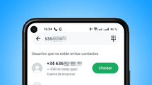 WhatsApp: Así puedes enviar mensajes a números desconocidos sin agregarlos a tus contactos