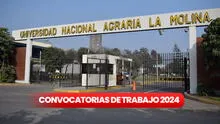 ¿Quieres trabajar en la Universidad Agraria La Molina? UNALM ofrece trabajos con sueldos de hasta S/6.714