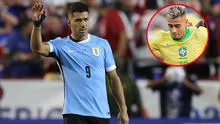 Luis Suárez lapidó a figura de Brasil que habló antes de ser eliminado: "Era suplente de De Arrascaeta"