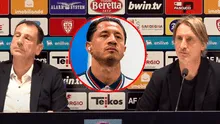 Cagliari dejó firme postura sobre el futuro de Gianluca Lapadula tras presentar a su nuevo DT