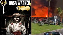 Exposición de Warner Bros se incendia en Brasil: 'Anabelle', 'Harry Potter' y 'Friends' quedan en escombros