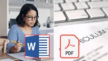 ➤ Cómo enviar un currículum vitae: ¿en Word o PDF?