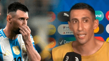 Di María se quebró en vivo tras revelar las palabras de Messi para llegar a la final de la Copa América